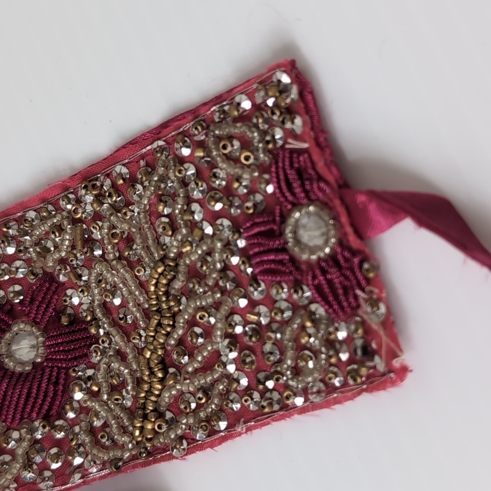 Anthropologie Beaded Belt 67" long - Picture 2 of 9